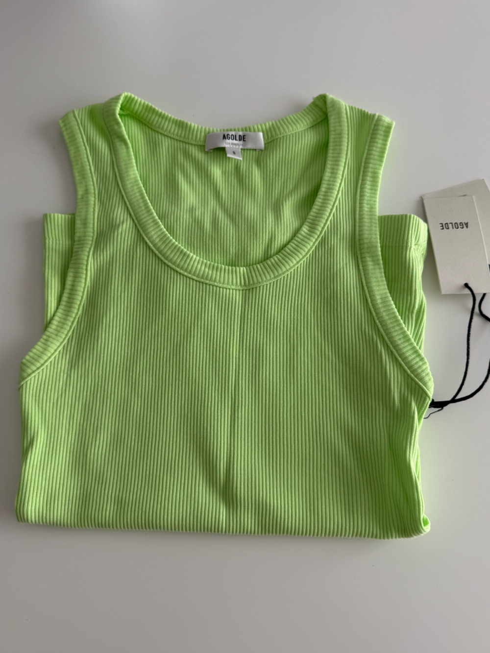 AGOLDE Poppy Scoop Neck Tank